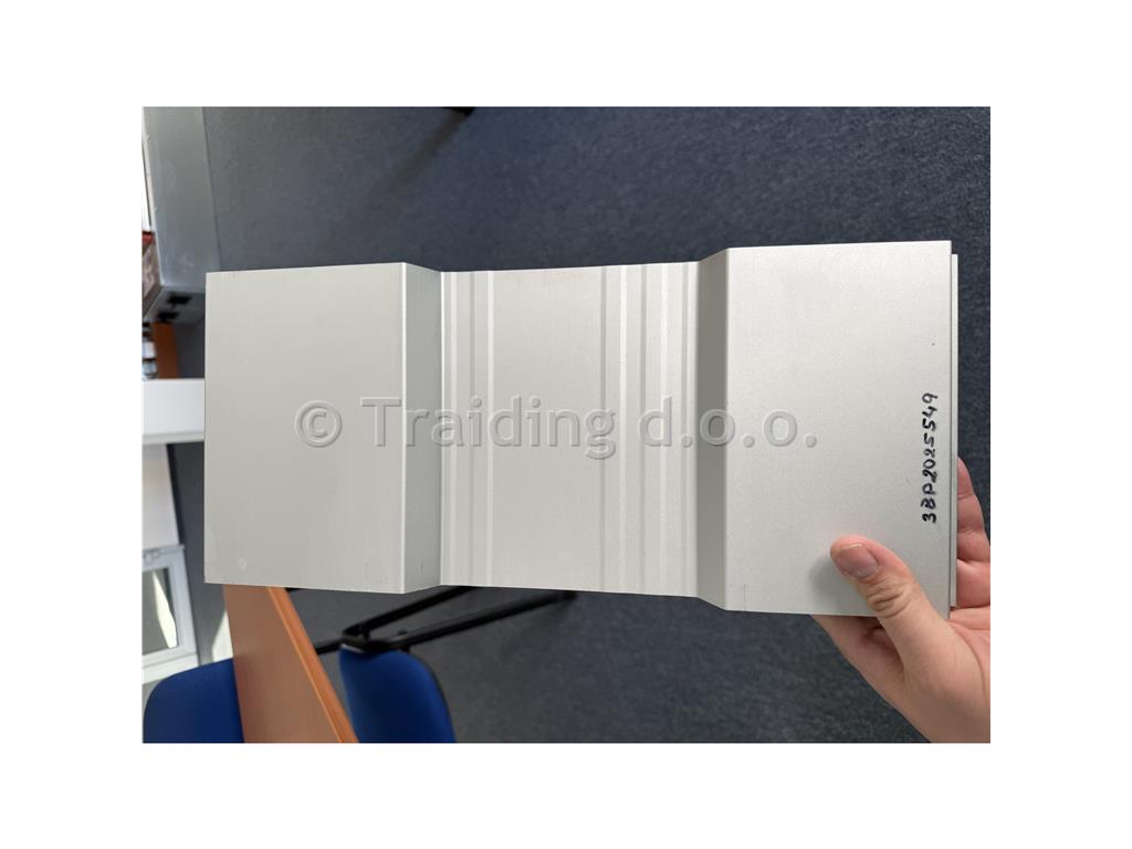 PROFIL ENODELNI ALU 400mm ELOX S PREPIRO