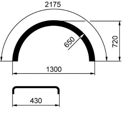 BLATNIK 430x1300x2175