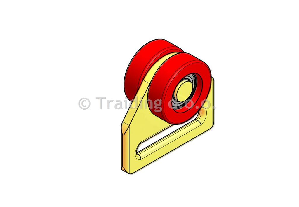 KOLESCE ZA CERADO DVOJNA/s:43,5p:37,4š:2