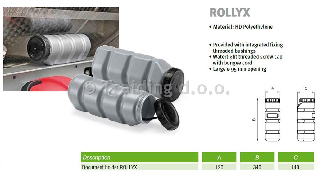 TULEC ZA DOKUM/SIV/ROLLYX/353715001