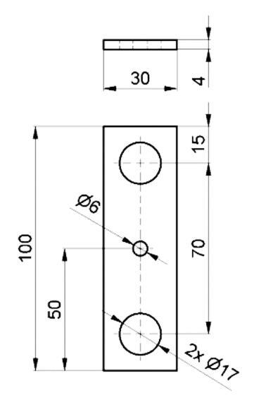 PODLOŽKA PLOŠČICA CS 100x30