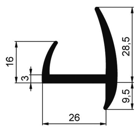 TESNILO PVC 24/28 2,5m