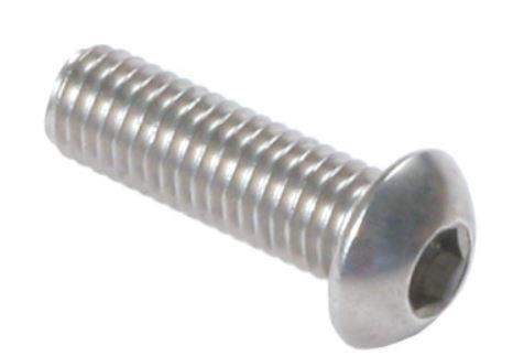 VIJAK M8x25, INBUS INOX, ISO 7380