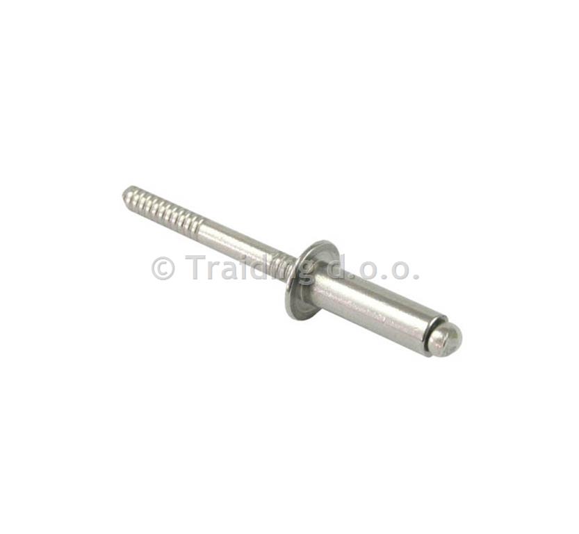 KOVICA 6.4x20 inox/inox