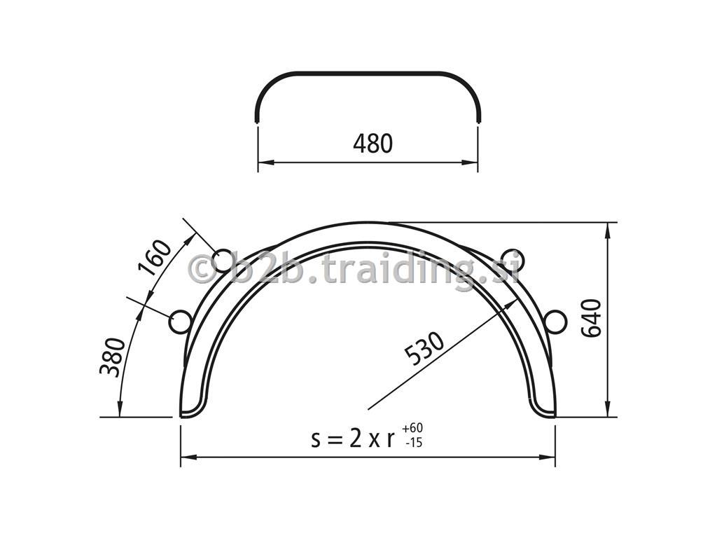 BLATNIK Z NOSILCI 480x1060x1650