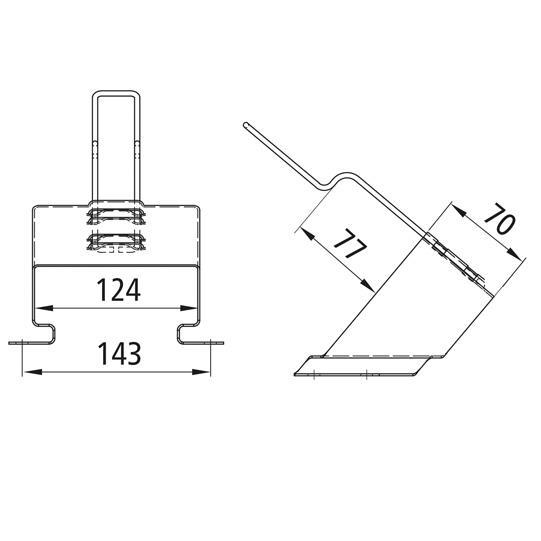 NOSILEC ZAGOZDE Zn G36 124mm