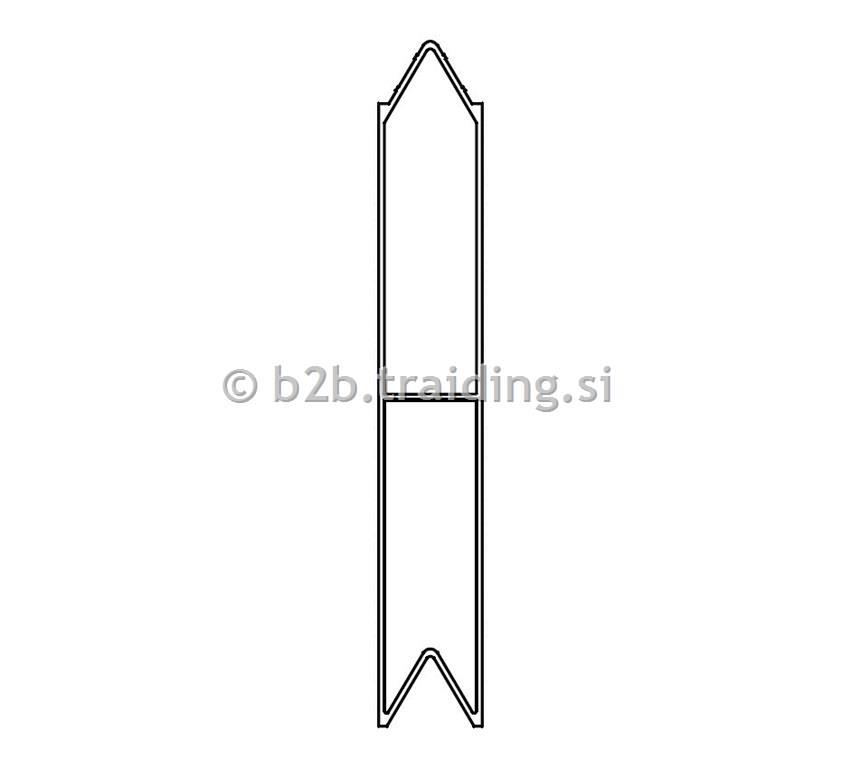 PROFIL "FRANCOSKA PALICA 150mm OJAČENA