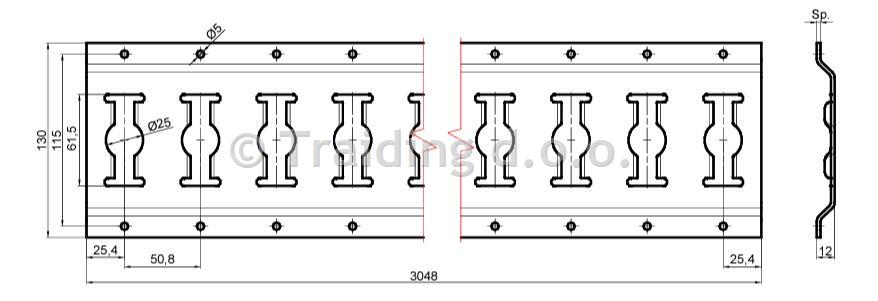 LETEV COMBI TRAK FE 3048mm MAGNELIS o24