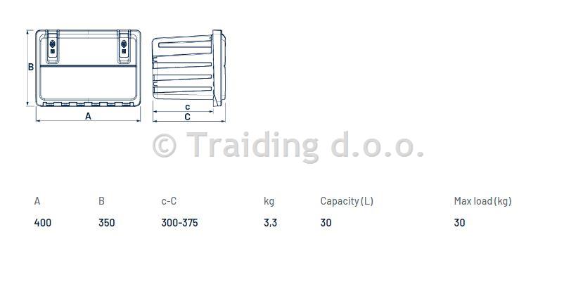 ZABOJ ZA ORODJE M. TRUCKER 400X350X300